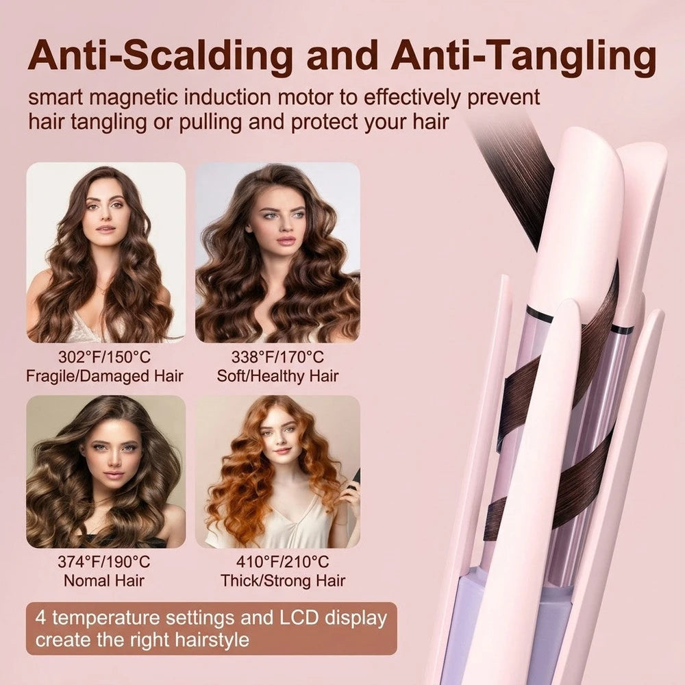 Auto Curl Pro™ Automatic Rotating Hair Curler