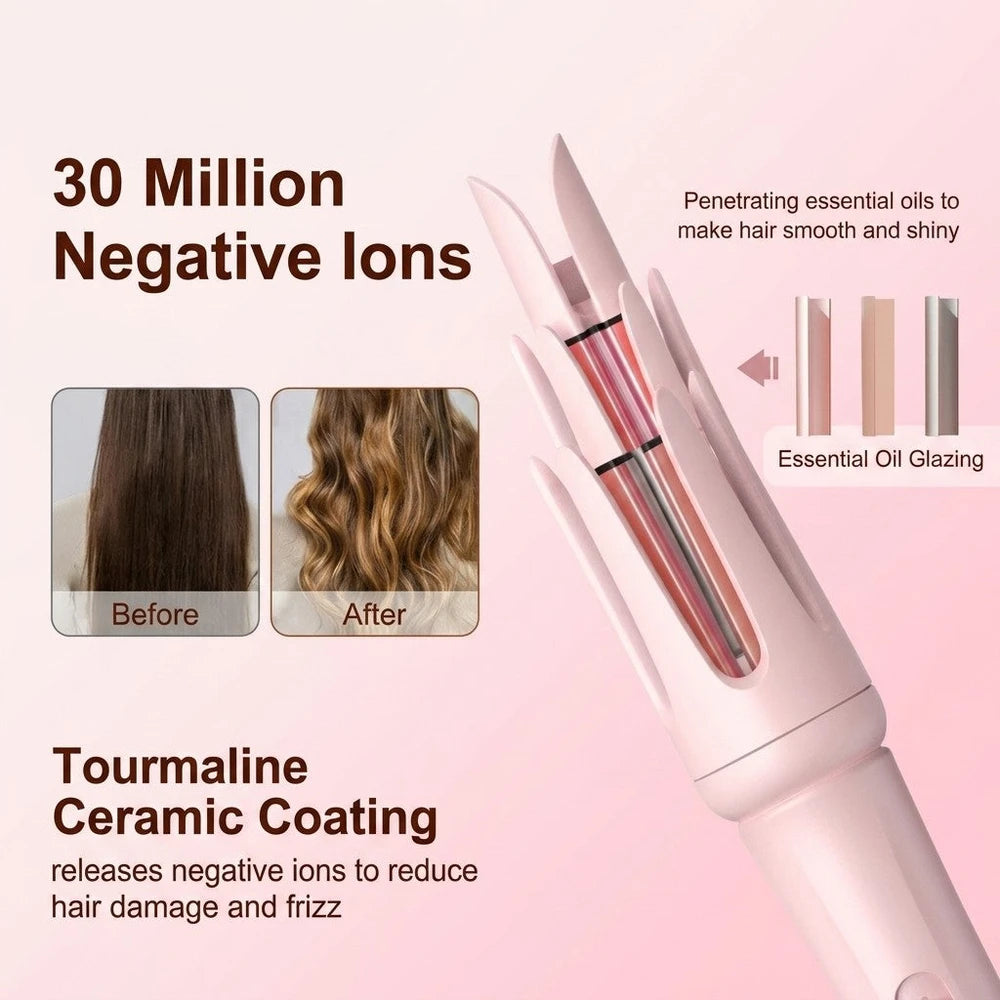 Auto Curl Pro™ Automatic Rotating Hair Curler