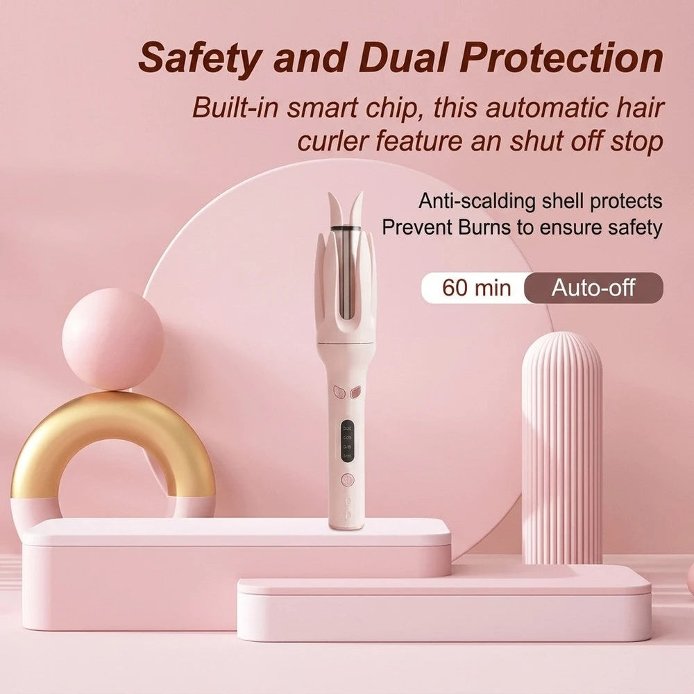 Auto Curl Pro™ Automatic Rotating Hair Curler