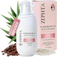 Advanced Hair Growth Spray with Rice Water, Biotin & Caffeine – Fast Thickening Treatment for Thinning Hair