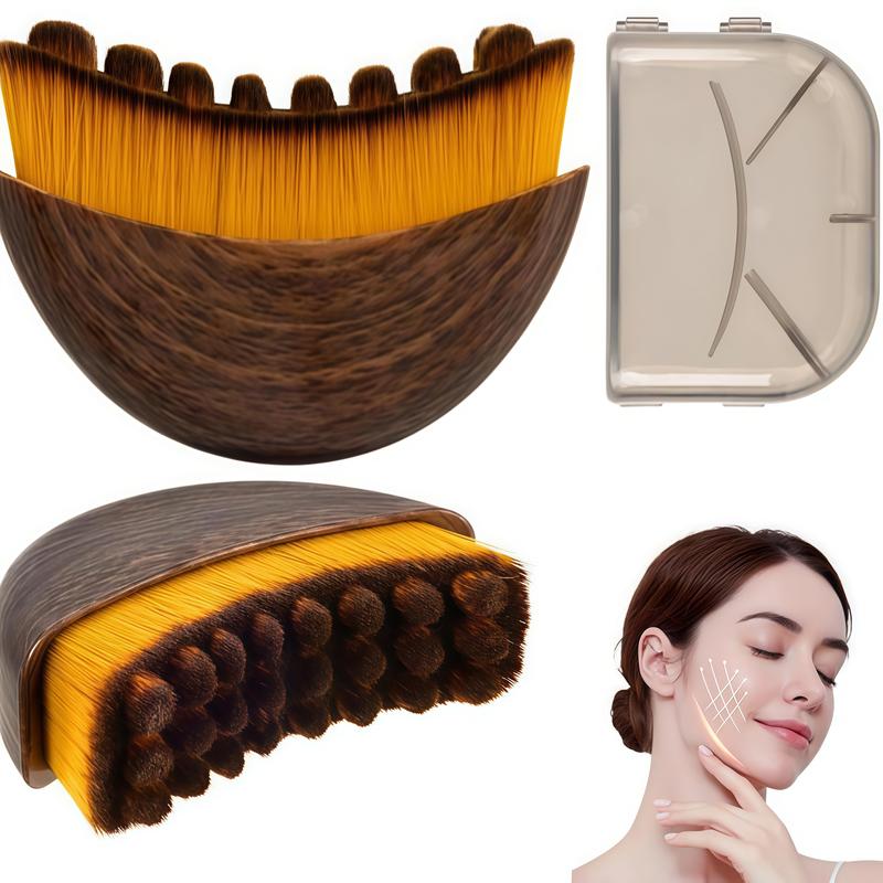 Lymphatic Contour Face Brush Massage Eye and Neck Care Brush image 1