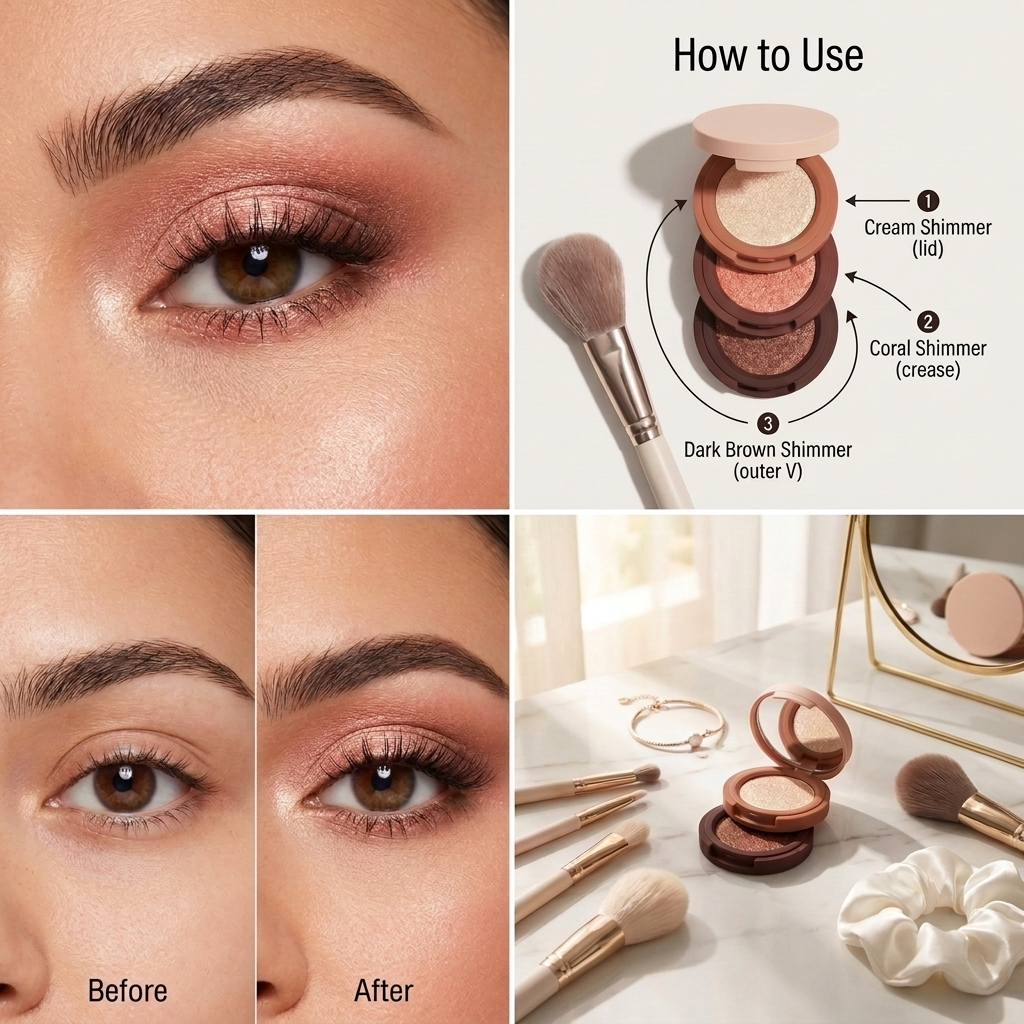 GlowTrio™ 3-in-1 Eyeshadow Palette
