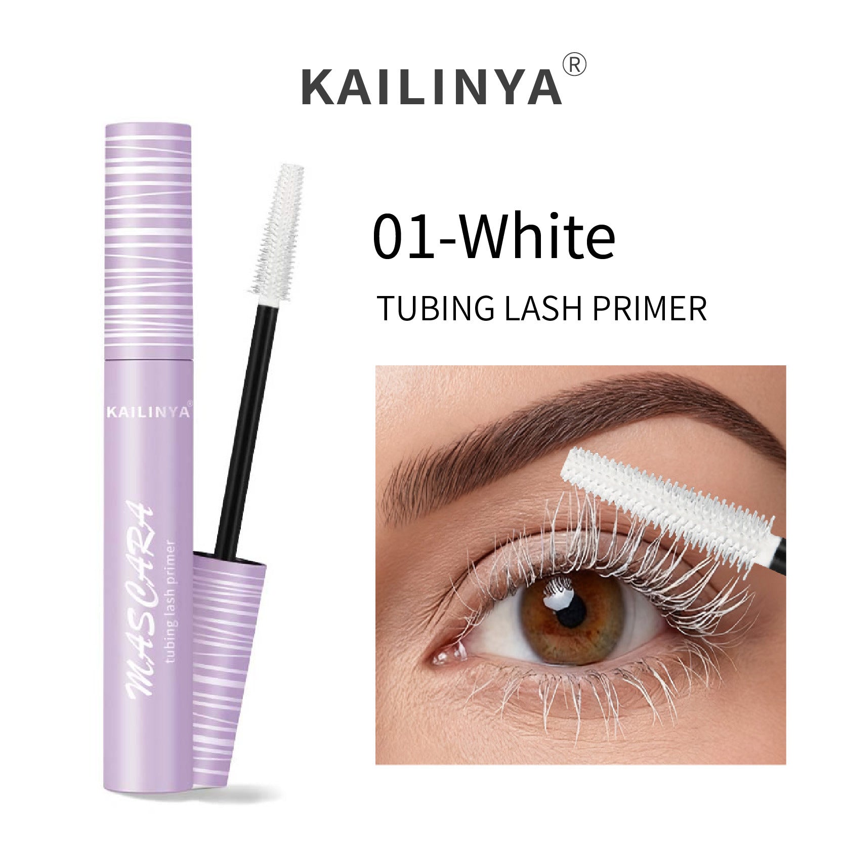 Volumizing Tubing Mascara Set — Waterproof, Long-Lasting, No Smudge Formula