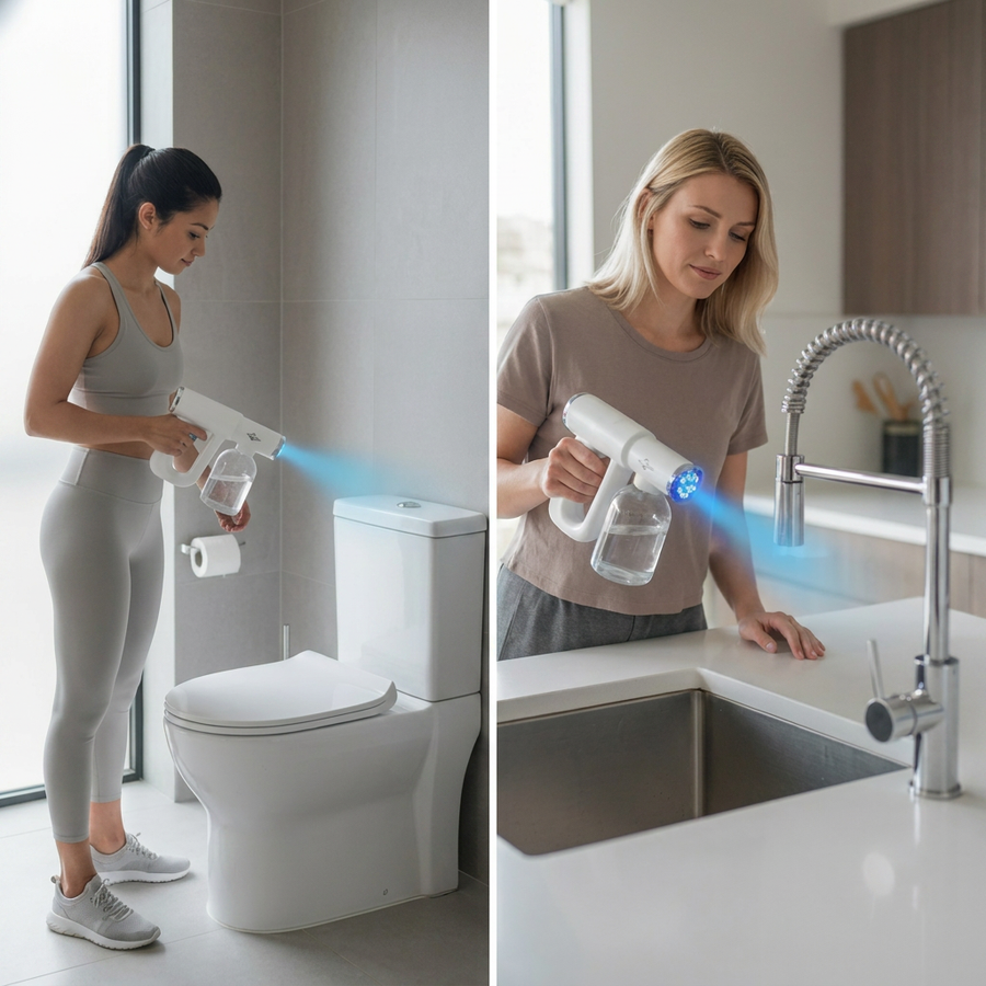 NanoMist Pro™ — Cordless Disinfectant Fogger Machine | Kills 99.9% of Germs Instantly image 5