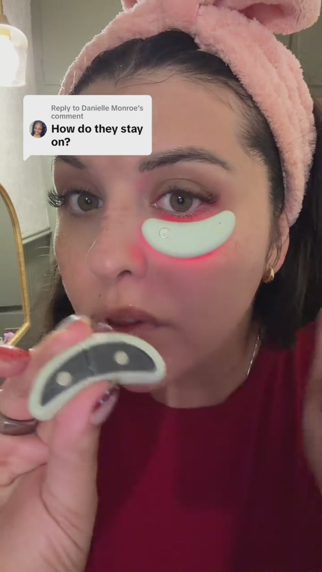 Redlight + EMS Under Eye Patch